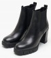 Women Boots 25457 Black Leather Tamaris