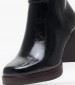 Women Boots 25533 Black ECOleather Tamaris