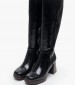 Women Boots 25533 Black ECOleather Tamaris