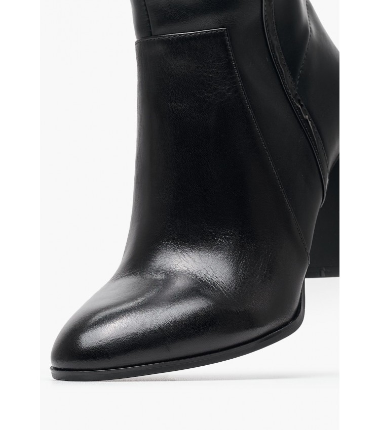 Women Boots 25544 Black Leather Tamaris