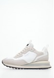 Women Casual Shoes Blur.Supra White Leather Pepe Jeans