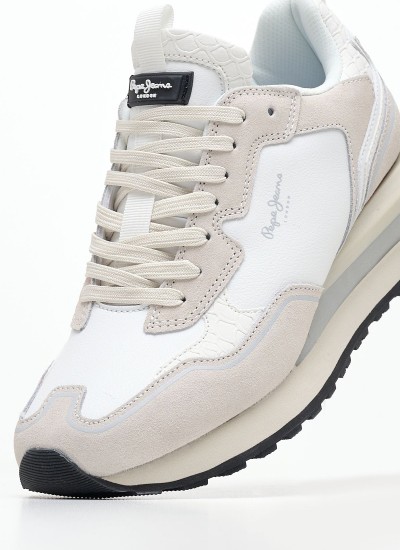 Women Casual Shoes Addict White Leather Ash