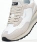 Women Casual Shoes Blur.Supra White Leather Pepe Jeans