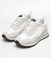 Women Casual Shoes Blur.Supra White Leather Pepe Jeans