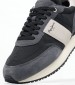 Men Casual Shoes Buster.Supra Black Fabric Pepe Jeans