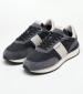 Men Casual Shoes Buster.Supra Black Fabric Pepe Jeans