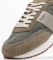 Men Casual Shoes Buster.Supra Khaki Fabric Pepe Jeans