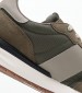 Men Casual Shoes Buster.Supra Khaki Fabric Pepe Jeans