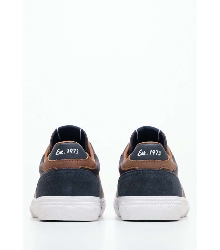 Ανδρικά Παπούτσια Casual Kenton.Court Καφέ ECOleather Pepe Jeans