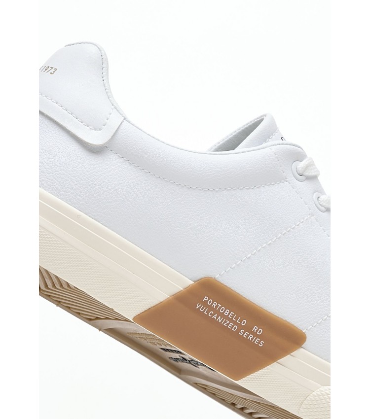 Men Casual Shoes Kenton.Rise White ECOleather Pepe Jeans