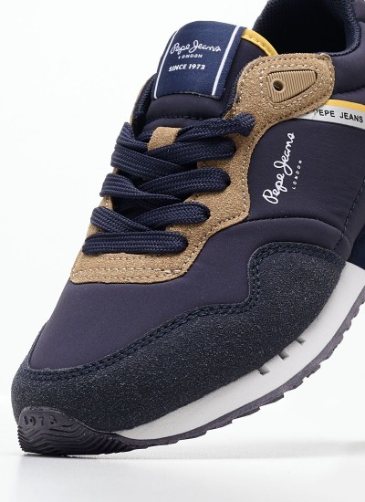 Ανδρικά Παπούτσια Casual Technical.Runner2 Άσπρο Ύφασμα Tommy Hilfiger