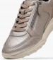 Women Casual Shoes Alleniee.Tum Platinum Leather Geox