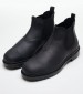 Men Boots Andalo Black Nubuck Leather Geox