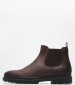 Men Boots Andalo Brown Nubuck Leather Geox