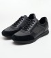 Men Casual Shoes Avery.A2 Black Leather Geox