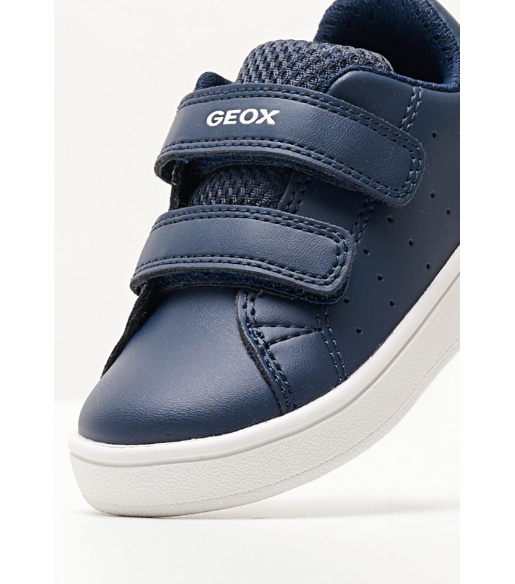 Παιδικά Παπούτσια Casual B.Eclyper Μπλε ECOleather Geox