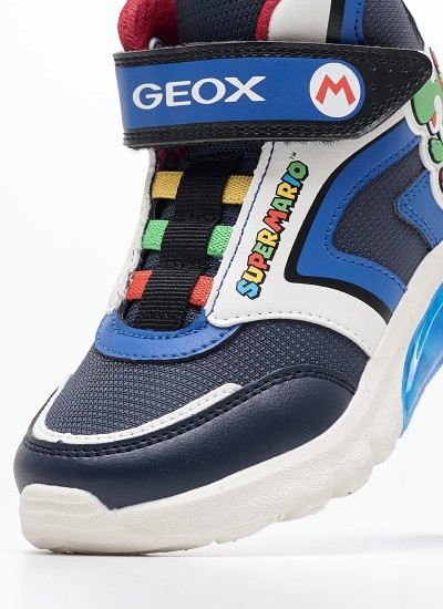 Παιδικά Παπούτσια Casual Aeranter Μπλε ECOleather Geox