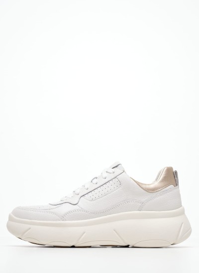 Women Casual Shoes Addict White Leather Ash