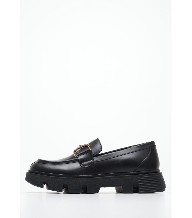 Women Moccasins D.Vilde.H Black Leather Geox