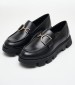 Women Moccasins D.Vilde.H Black Leather Geox