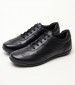 Men Casual Shoes Edgware.A Black Leather Geox