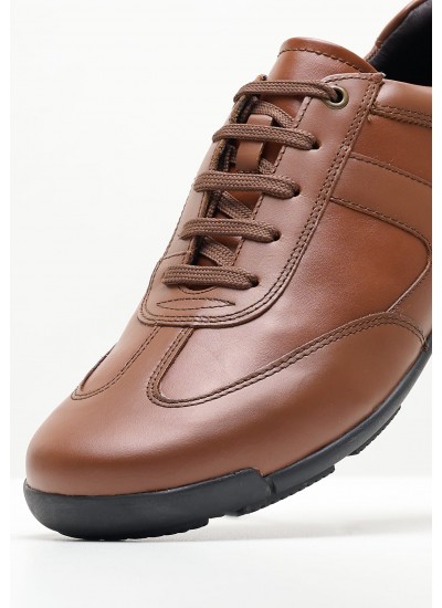 Men Casual Shoes Edgware.A Tabba Leather Geox