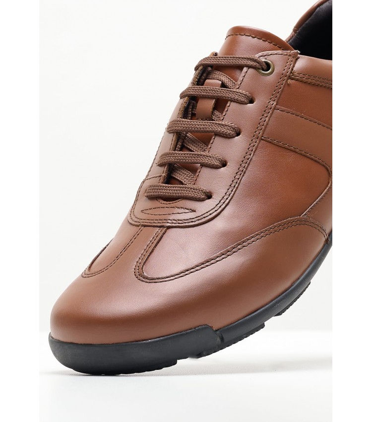 Men Casual Shoes Edgware.A Tabba Leather Geox