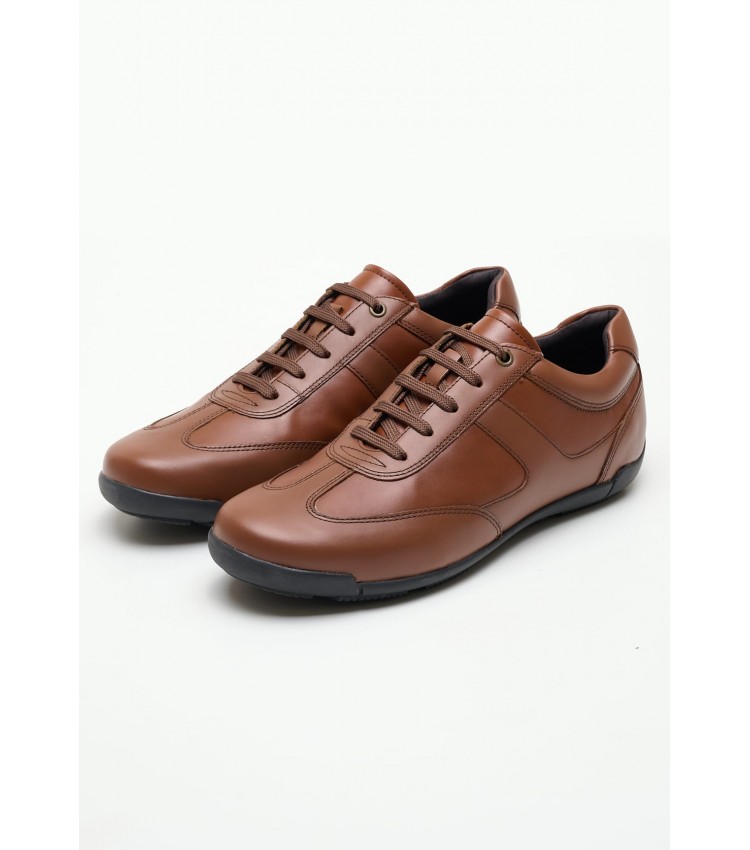 Men Casual Shoes Edgware.A Tabba Leather Geox