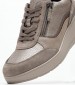 Women Casual Shoes Ilde.Urban Taupe Leather Geox