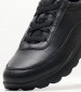 Men Casual Shoes Spherica.Tumbled Black Leather Geox