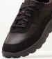 Men Casual Shoes U.Spherica.E Brown Leather Geox