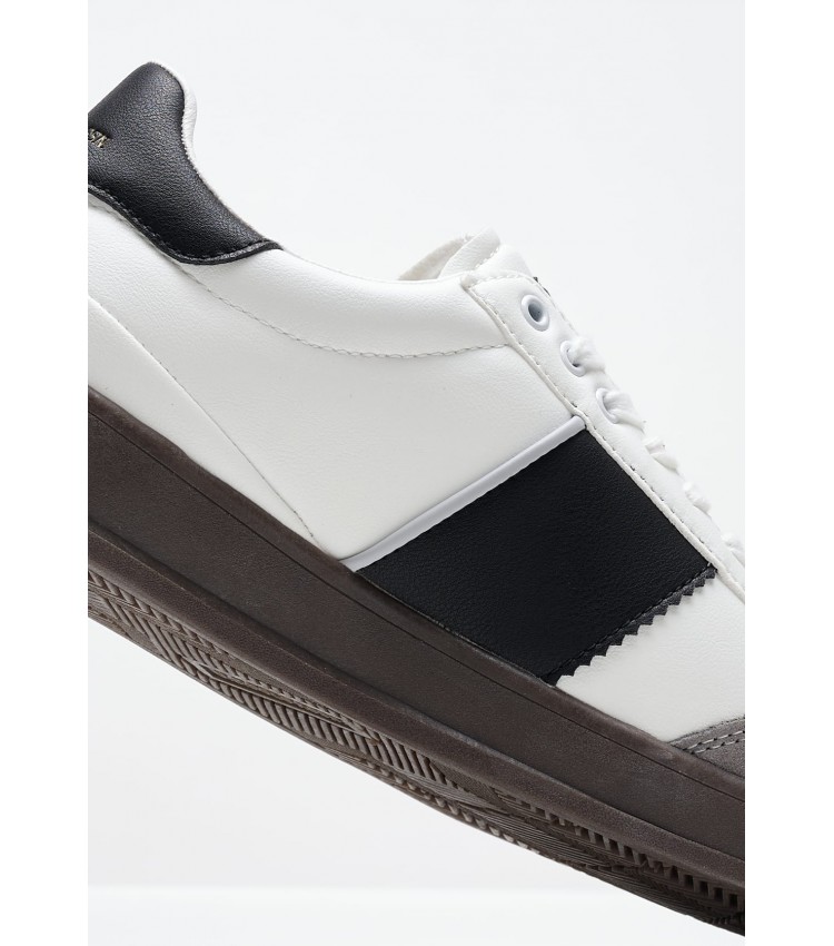 Men Casual Shoes Campy001B White ECOleather U.S. Polo Assn.