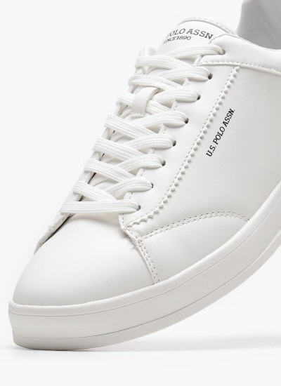 Men Casual Shoes Jeans.Flexi White Leather Tommy Hilfiger