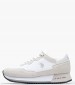 Women Casual Shoes Sacha005A White Buckskin-Fabric U.S. Polo Assn.