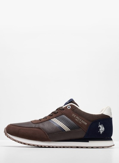 Ανδρικά Παπούτσια Casual Technical.Runner2 Άσπρο Ύφασμα Tommy Hilfiger