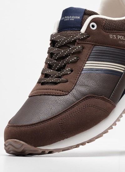 Ανδρικά Παπούτσια Casual Technical.Runner2 Άσπρο Ύφασμα Tommy Hilfiger