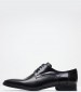 Men Shoes A7513 Black Leather Boss shoes