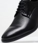 Men Shoes A7513 Black Leather Boss shoes