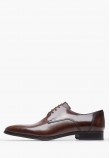 Men Shoes A7513 Brown Leather Boss shoes