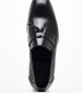 Men Moccasins A7517 Black Leather Boss shoes