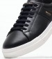 Ανδρικά Παπούτσια Casual AC121 Μαύρο Δέρμα Boss shoes