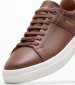 Ανδρικά Παπούτσια Casual AC121 Ταμπά Δέρμα Boss shoes