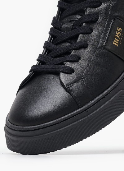 Ανδρικά Μποτάκια X6793 Ταμπά Δέρμα Boss shoes