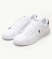 Men Casual Shoes Hrt.Ct24 White Leather Ralph Lauren