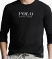 Ανδρικές Μπλούζες Ls.Crew.Top Μαύρο Βαμβάκι Ralph Lauren