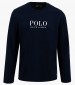 Ανδρικές Μπλούζες Ls.Crew.Top Σκούρο Μπλε Βαμβάκι Ralph Lauren