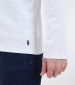 Ανδρικές Μπλούζες Ls.Crew.Top Άσπρο Βαμβάκι Ralph Lauren