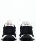 Men Casual Shoes Trail.125 Black Leather Ralph Lauren