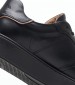 Men Casual Shoes 242001 Black Leather La Martina