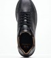 Men Casual Shoes 242001 Black Leather La Martina